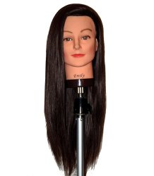 26 – 28 ” Cosmetology Mannequin Manikin Training Head with Synthentic Fiber – Emily
