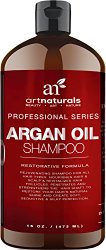 Art Naturals Daily Organic Argan Oil Shampoo 16 oz | Sulfate Free| For all hair types