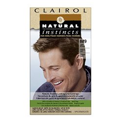 Clairol Natural Instincts Hair Color For Men M9 Light Brown (Pack of 3)