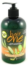 Hair One Hair Cleanser & Conditioner Jojoba for Colored Hair 12 oz. (Pack of 4)