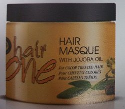 Hair One Hair Masque for Color Treated Hair with Jojoba Oil 8 oz. (Pack of 4)
