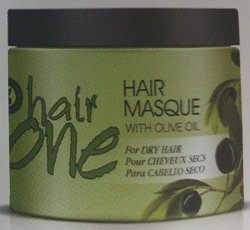 Hair One Hair Masque for with Olive Oil for Dry Hair 8 oz. (Pack of 2)