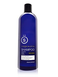 K + S Salon Quality Men’s Shampoo – Tea Tree Oil Infused To Prevent Hair Loss, Dandruff, and Dry Scalp (16 oz Bottle)