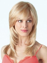 Kalyss Women’s Long Straight Heat Resistant Super Natural Blonde Hair wigs