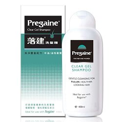 Pregaine Clear Gel Shampoo 400ml – Thinning/Hair Loss – Normal/Oily – For Men/Women