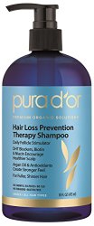 pura d’or Hair Loss Prevention Therapy Shampoo, 16 Fluid Ounce