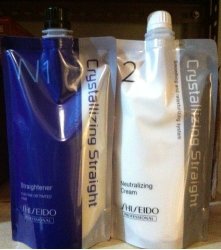 Shiseido Crystallizing Straight For Fine or Tinted Hair N1+2 400g(a piece)