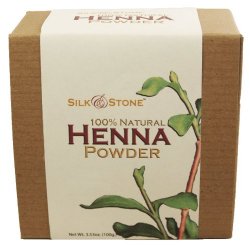 Silk & Stone 100% Pure & Natural Henna Powder- High Quality Guaranteed (100g.)