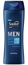 Suave Professionals Men Shampoo, Daily Clean Ocean Charge 12.6 oz   (Pack of 6)