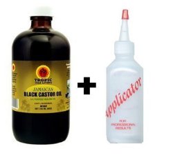 Tropic Isle Jamaican Black Castor Oil 8oz with an Applicator, Big Sale!! – Safe Pet Bottle Packaing