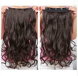 Wigsforyou@15 Colors 130g 20inch 50cm Synthetic Clip In Hair Extensions Curly Wavy Heat Resistant Hairpiece Natural Hair Extension