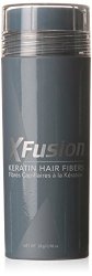XFusion Keratin Hair Fibers Economy, Medium Brown, 0.98 oz.