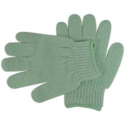 Acqua Sapone Exfoliating Body Massage Gloves – Green 1 pair