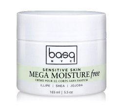 Basq Mega Moisture Free Cream, Fragrance Free, 5.5 Ounce