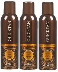 Body Drench Quick Tan  3 – Pack  Instant Self-tanning Spray  6 Oz Can