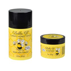 Bundle -2 Items:Bella B Tummy Honey Stick 2.8 oz & Bella B Tummy Honey Butter 1 oz