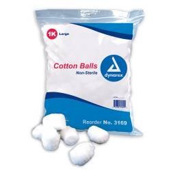 Cotton Ball N/Sterile Large 1000Ea/Pk