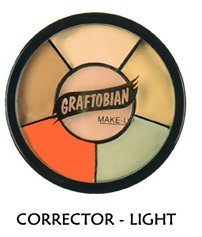 Graftobian Corrector Wheel Light Skin Tones