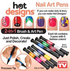 Hot Designs Glitz and Glam Nail Art Pens