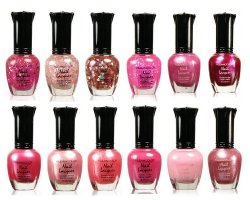 Kleancolor Collection – Awesome Pink Colors Assorted Nail Polish 12pc Set