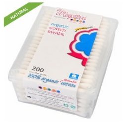 Maxim Hygiene Products Organic Cotton Swabs 180 ea,2 pack