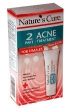 Nature’s Cure Two-part Acne Treatment, Female 1-oz