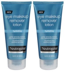 Neutrogena Hydrating Eye Makeup Remover Lotion – 3 oz – 2 pk