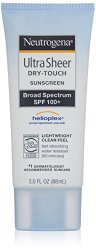 Neutrogena Ultra Sheer Dry Touch Sunscreen SPF 100, 3 oz., (Packaging May Vary)