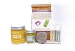 New Mama Natural Gift Box For A New Mother, With Organic Herbal Tea and Paraben Free Salve (Lotion, Cream, Moisturizer) New Baby Mother Gift, Ora’s Amazing Herbal