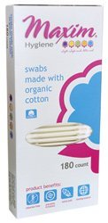 Organic Cotton Swabs 180 Ct