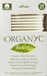 Organyc Beauty Organic Cotton Swabs – 200 Swabs