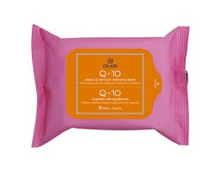 Q-10 Make-up Remover Cleansing Wipes (30 Wipes Per Pack)(10 Packs)