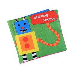 TR.OD Baby Cloth Fabric Cognize Book Fabric Cognize Book Educational Toy Learning shapes
