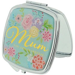 Juliana Blooming Lovely “MUM” Compact Mirror In Presentation Box SC890