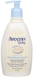 Aveeno Baby Daily Moisture Lotion, Fragrance Free, 24 Ounce