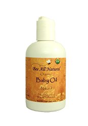 Bee All Natural Organic Baby Oil, 4-Ounce Bottle