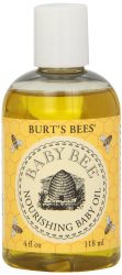 Burt’s Bees Baby Bee Nourishing Baby Oil, 4 Fluid Ounces (Pack of 2)