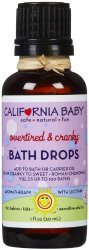 California Baby Essential Oil Bath Drop – Overtired & Cranky – 1 oz