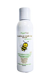 Cradle Cap Treatment Scrub Removes Flakes and Scales with Gentle Natural Formula for Babies, Kids and Adults with Sensitive Skin or Eczema
