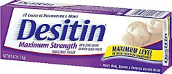 Desitin Diaper Rash Maximum Strength Original Paste 4 oz (113 g)