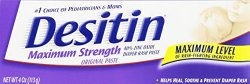 Desitin Diaper Rash Paste, Maximum Strength, Original 4 Ounces (Pack of 6)