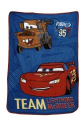 Disney Coral Fleece Blanket, Cars Taking The Race