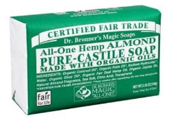 Dr. Bronners Almond Bar Soap 5oz. (2 Pack)