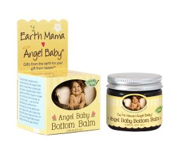 Earth Mama Angel Baby Angel Baby Bottom Balm, 2-Ounce Jars (Pack of 3)