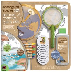 Endangered Species by Sud Smart Deluxe Animal Rescue Bath Set