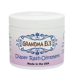 Grandma El’s Diaper Rash Remedy & Prevention Baby Ointment Jar, 3.75-Ounce