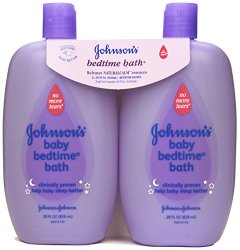 Johnson’s Baby Bath Bedtime, 28 Ounce (Pack of 2)