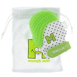 Munch Mitt Baby Teething Mitten – Green