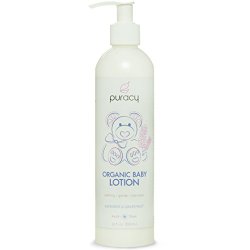 Puracy Organic Baby Lotion – The BEST Calming Moisturizer – Gentle – Non-Toxic – Nourishing – Lavender & Grapefruit – 12 Ounce Bottle