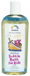 Rainbow Research – Organic Herbal Bubble Bath For Kids Original – 12 oz.